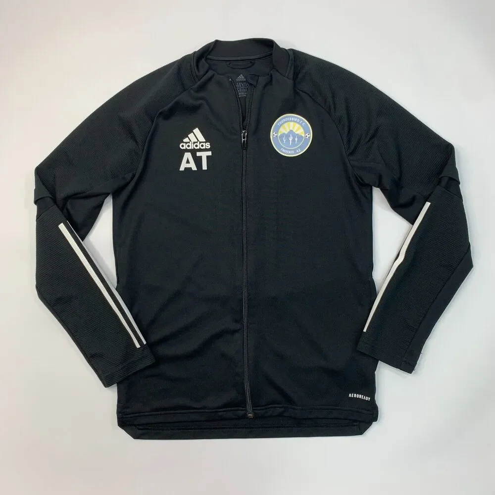 Adidas Jacket Boys L Large Aeroready Condivo 20 Phoenix Thunderbird FC Soccer